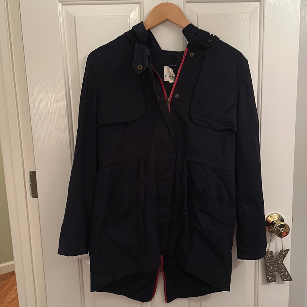 Navy Blue Utility Jacket